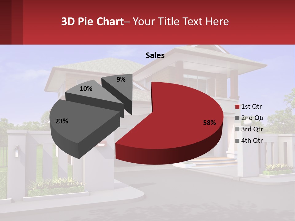 Background Tall Environment PowerPoint Template