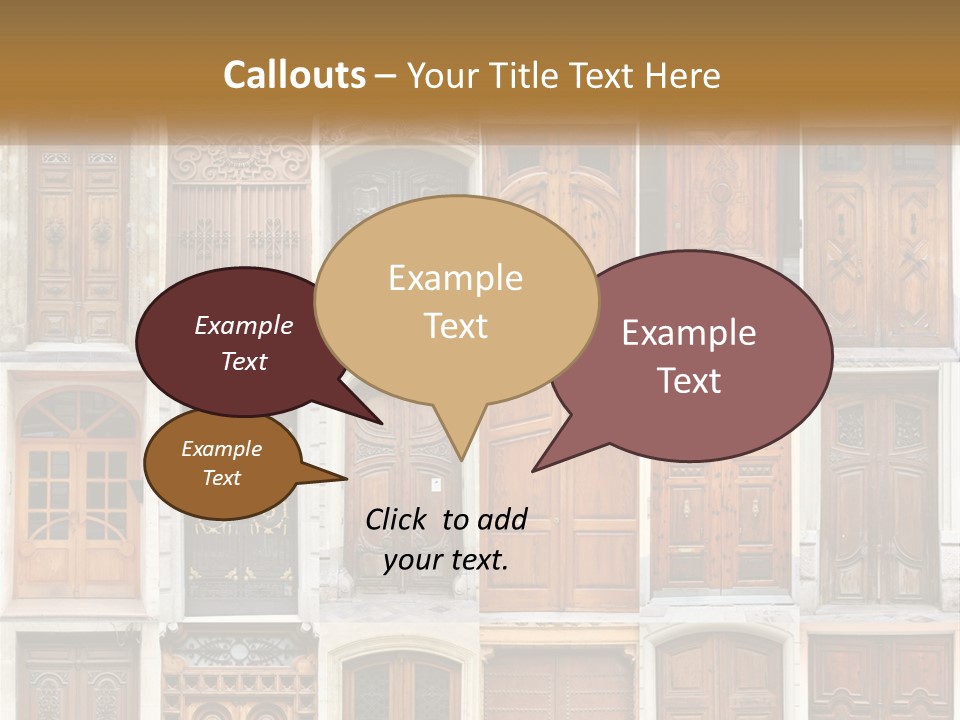 Big Black Planet PowerPoint Template