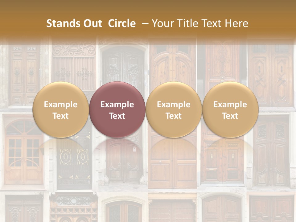 Big Black Planet PowerPoint Template