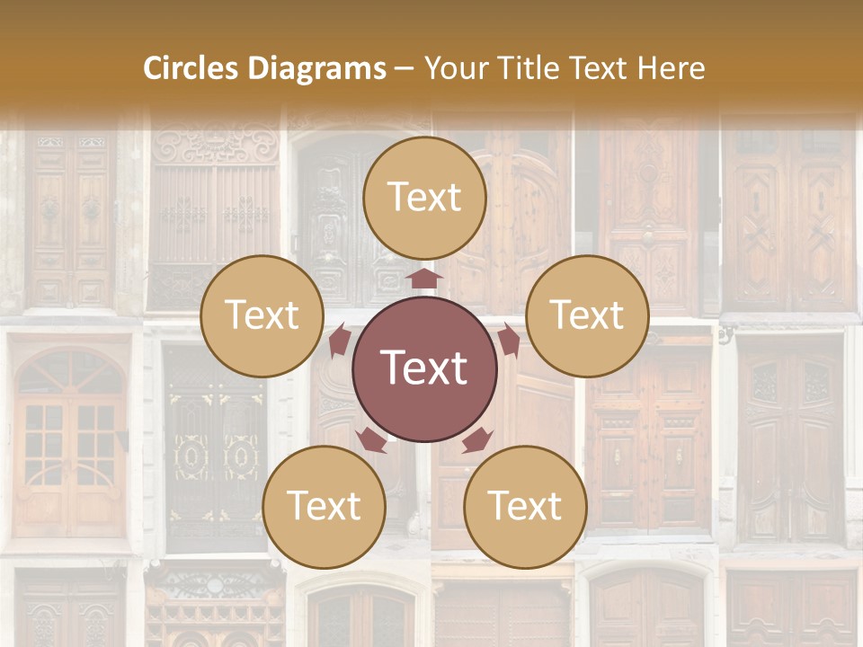 Big Black Planet PowerPoint Template