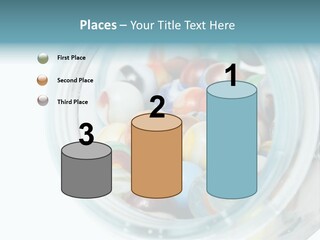 Skyscraper Graphic Grey PowerPoint Template