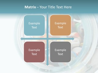 Skyscraper Graphic Grey PowerPoint Template