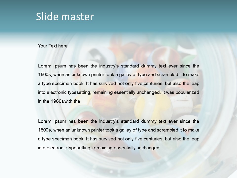 Skyscraper Graphic Grey PowerPoint Template