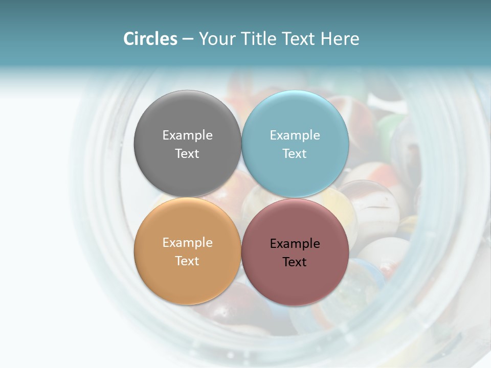 Skyscraper Graphic Grey PowerPoint Template