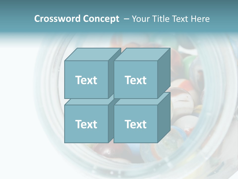 Skyscraper Graphic Grey PowerPoint Template