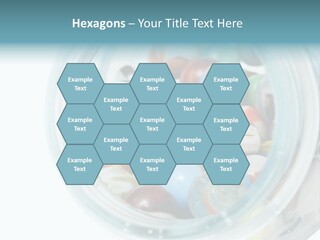 Skyscraper Graphic Grey PowerPoint Template