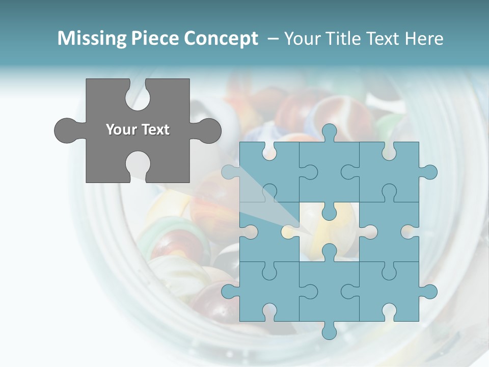 Skyscraper Graphic Grey PowerPoint Template