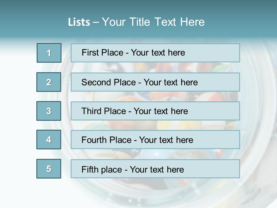 Skyscraper Graphic Grey PowerPoint Template