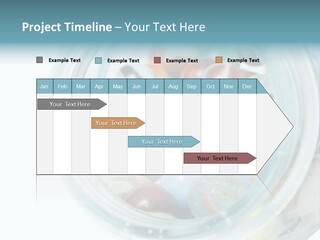 Skyscraper Graphic Grey PowerPoint Template