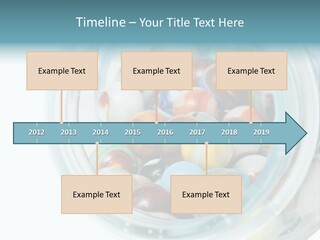 Skyscraper Graphic Grey PowerPoint Template