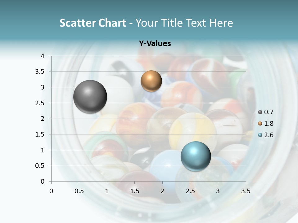 Skyscraper Graphic Grey PowerPoint Template