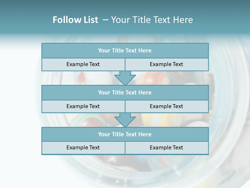 Skyscraper Graphic Grey PowerPoint Template