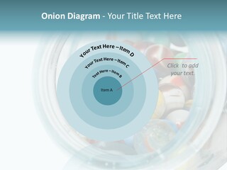Skyscraper Graphic Grey PowerPoint Template