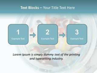 Skyscraper Graphic Grey PowerPoint Template