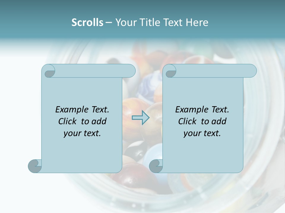 Skyscraper Graphic Grey PowerPoint Template