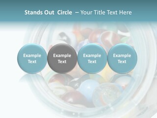 Skyscraper Graphic Grey PowerPoint Template