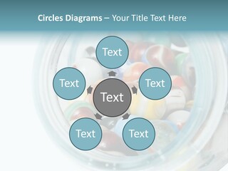 Skyscraper Graphic Grey PowerPoint Template