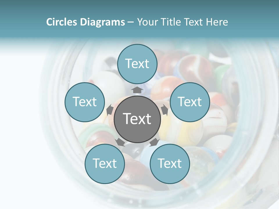 Skyscraper Graphic Grey PowerPoint Template