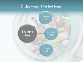 Skyscraper Graphic Grey PowerPoint Template