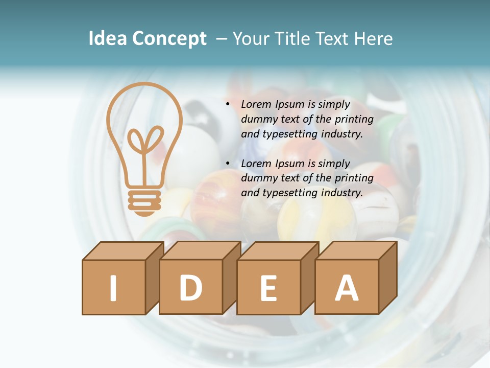 Skyscraper Graphic Grey PowerPoint Template