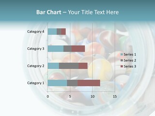 Skyscraper Graphic Grey PowerPoint Template