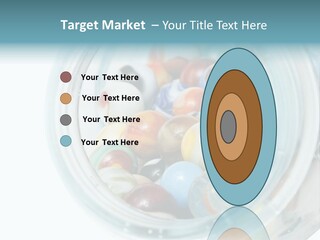 Skyscraper Graphic Grey PowerPoint Template