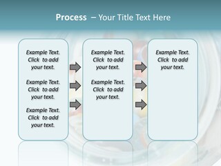 Skyscraper Graphic Grey PowerPoint Template