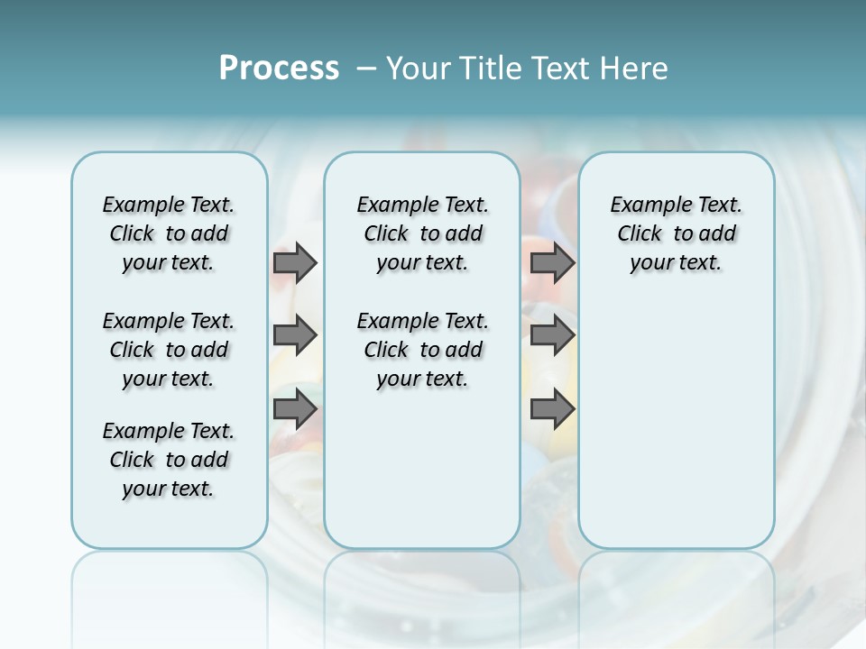 Skyscraper Graphic Grey PowerPoint Template