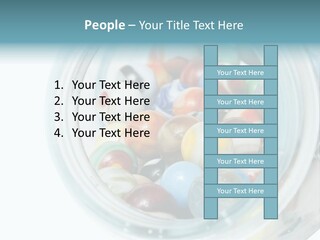Skyscraper Graphic Grey PowerPoint Template