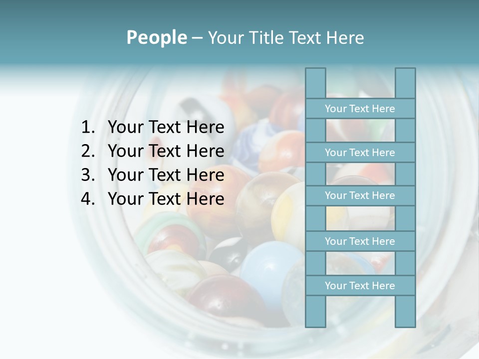 Skyscraper Graphic Grey PowerPoint Template