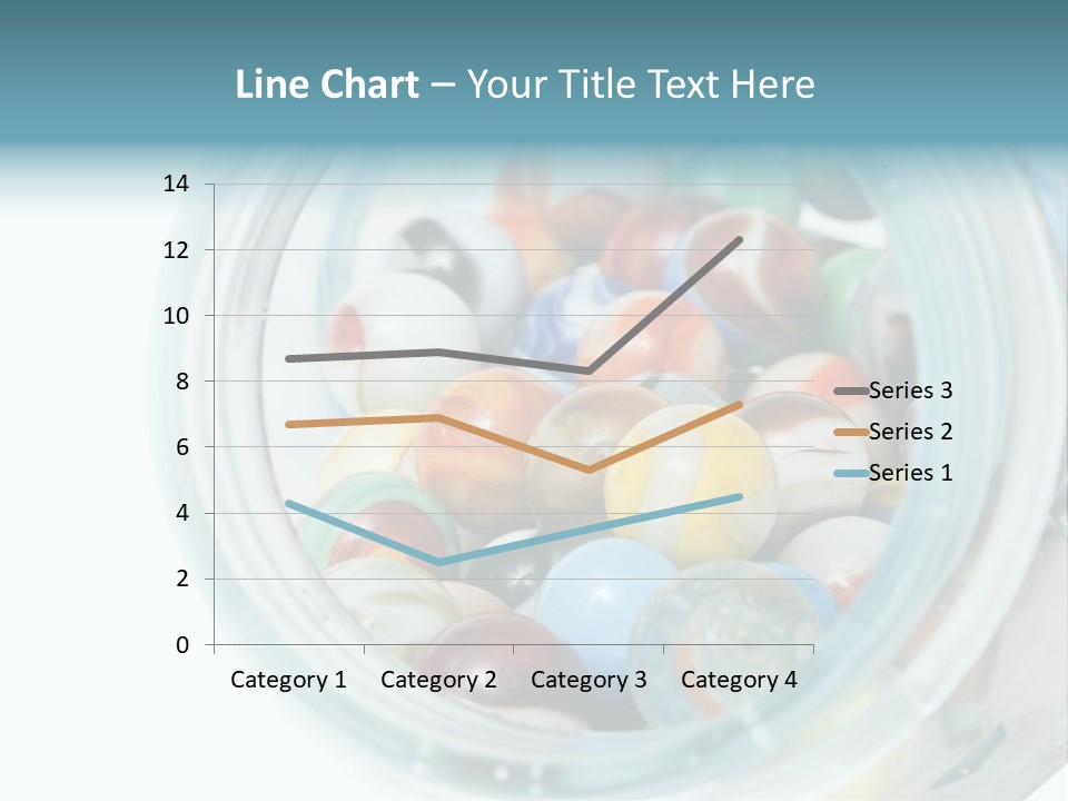 Skyscraper Graphic Grey PowerPoint Template