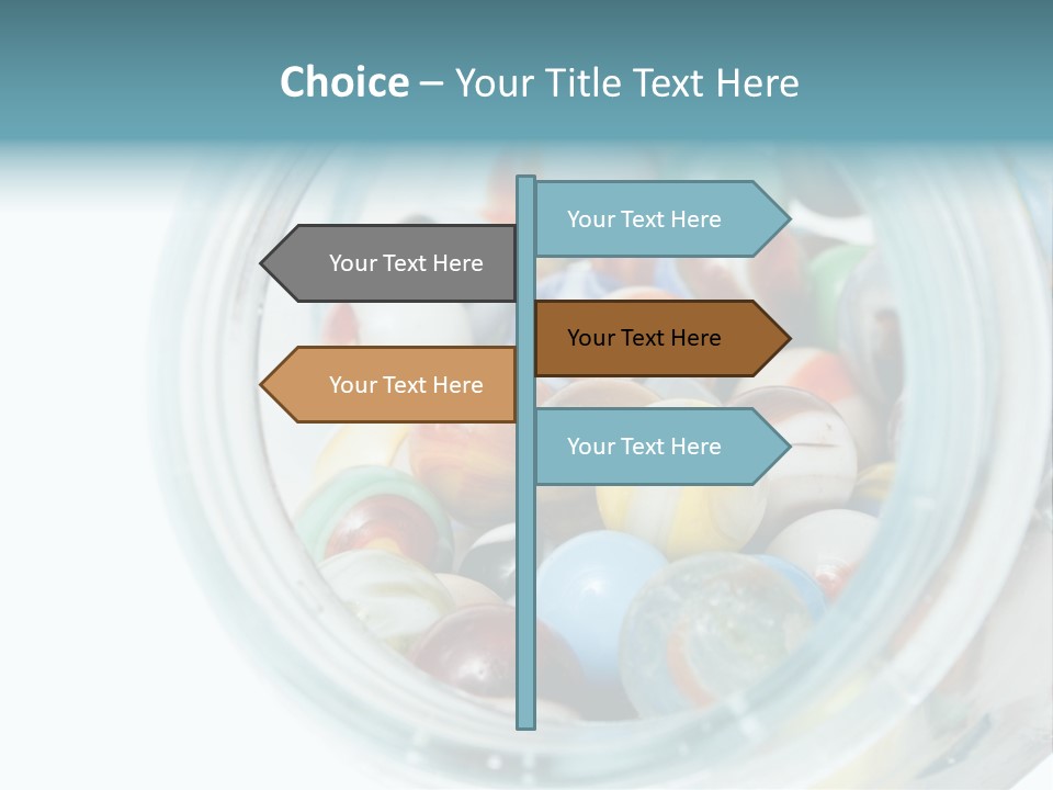 Skyscraper Graphic Grey PowerPoint Template
