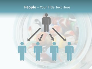 Skyscraper Graphic Grey PowerPoint Template