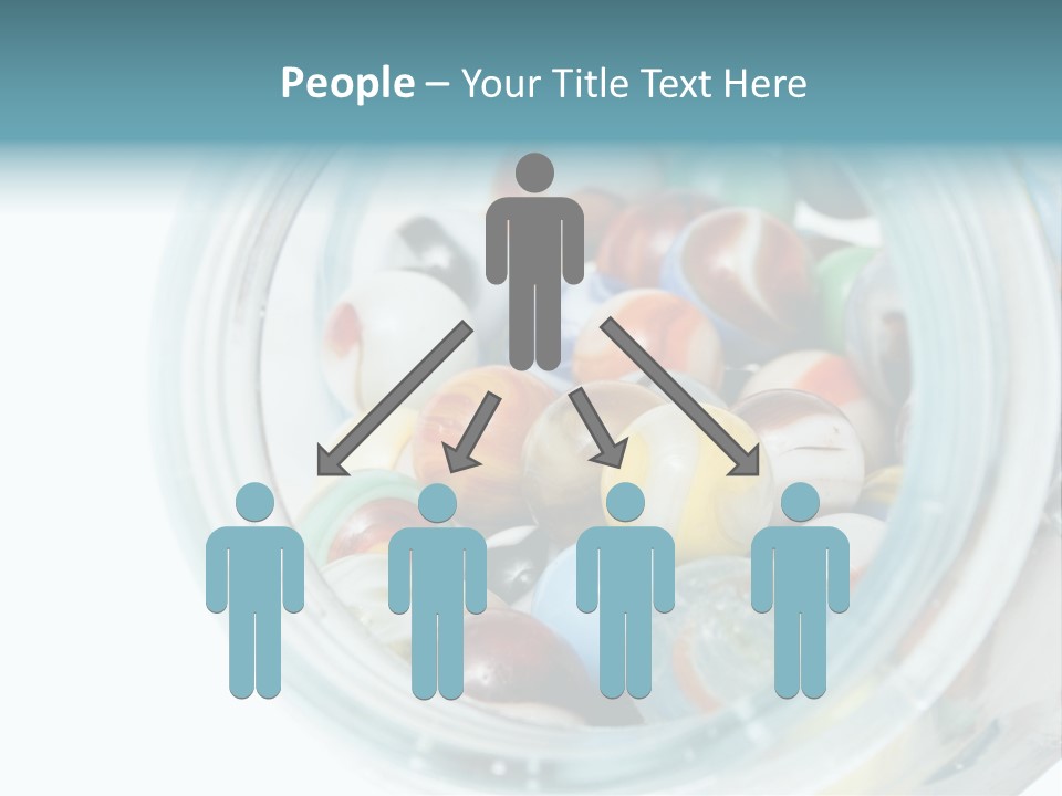 Skyscraper Graphic Grey PowerPoint Template