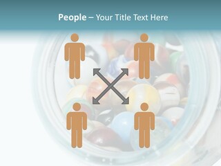 Skyscraper Graphic Grey PowerPoint Template