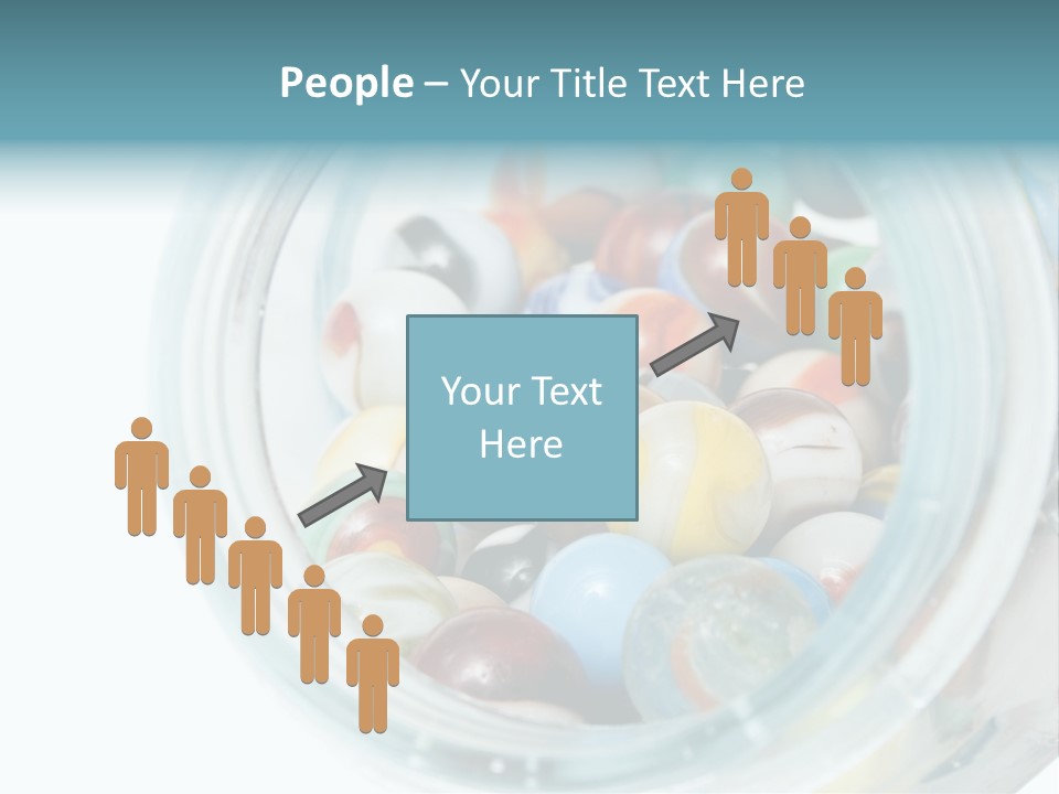 Skyscraper Graphic Grey PowerPoint Template