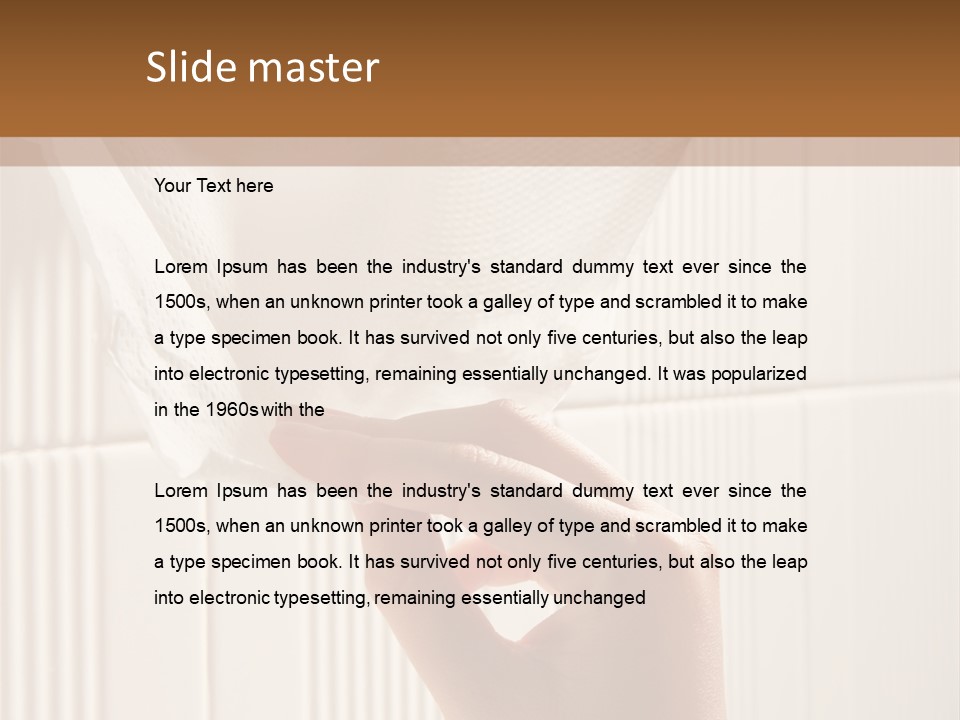Concept View Black PowerPoint Template
