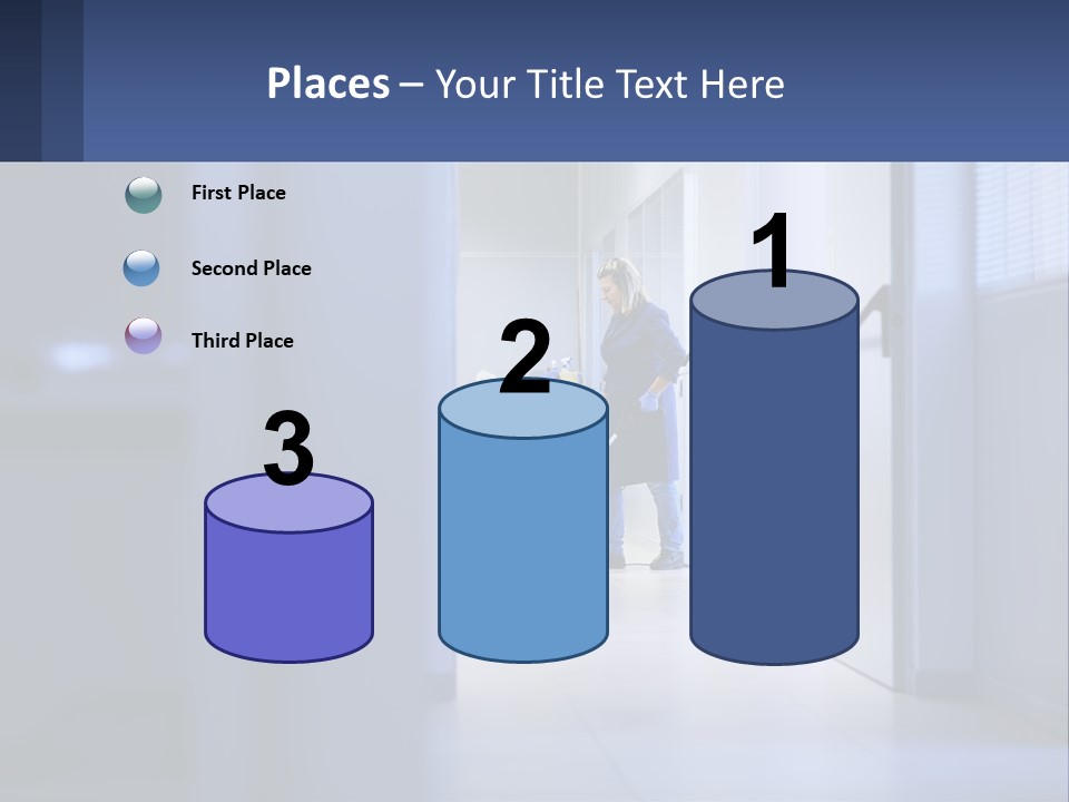 Planet Grey Illustration PowerPoint Template
