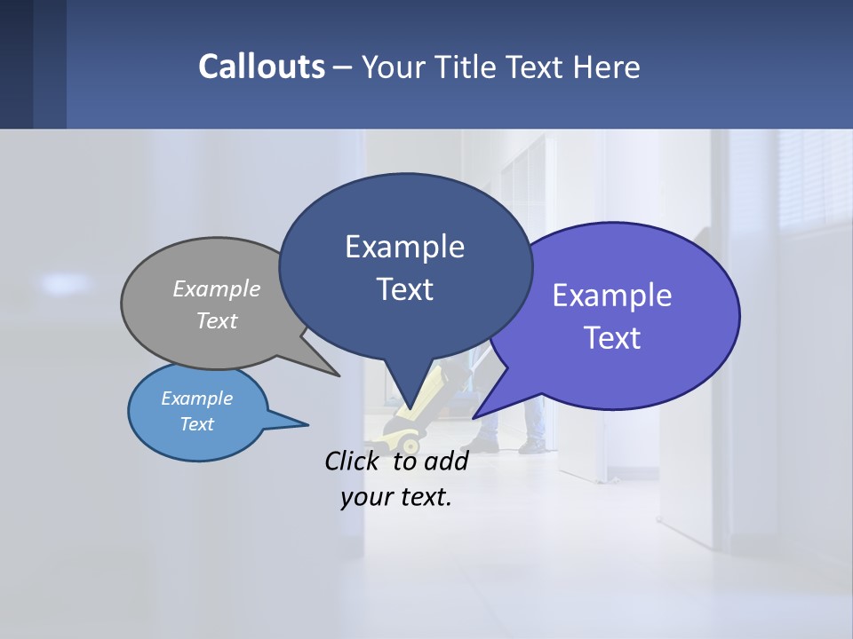 Planet Grey Illustration PowerPoint Template