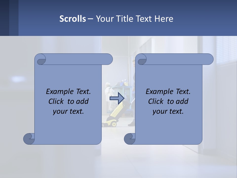Planet Grey Illustration PowerPoint Template