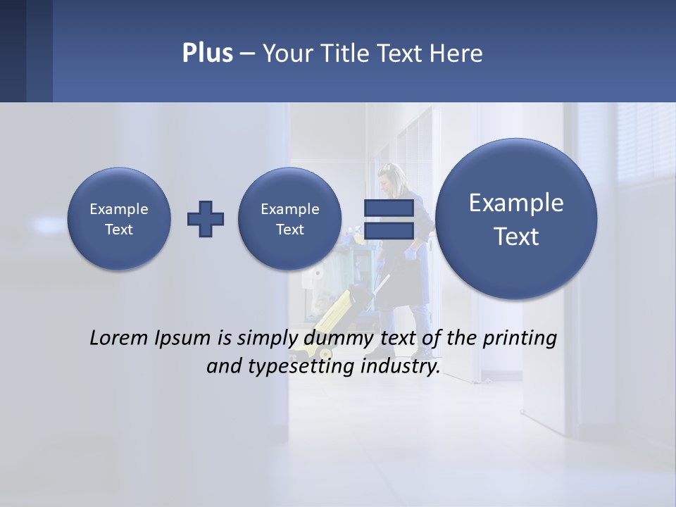 Planet Grey Illustration PowerPoint Template