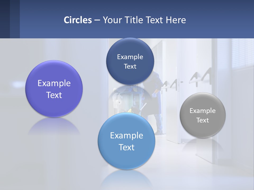 Planet Grey Illustration PowerPoint Template