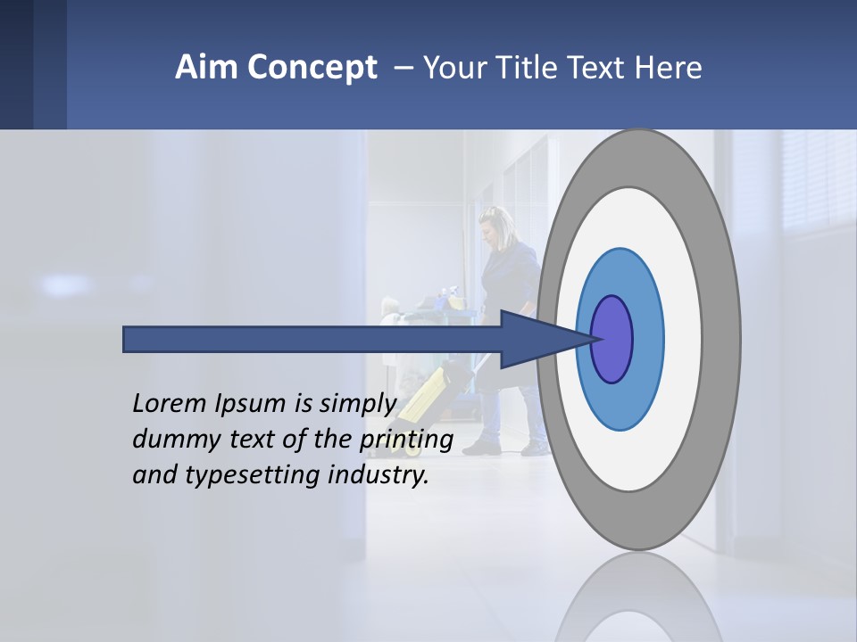 Planet Grey Illustration PowerPoint Template