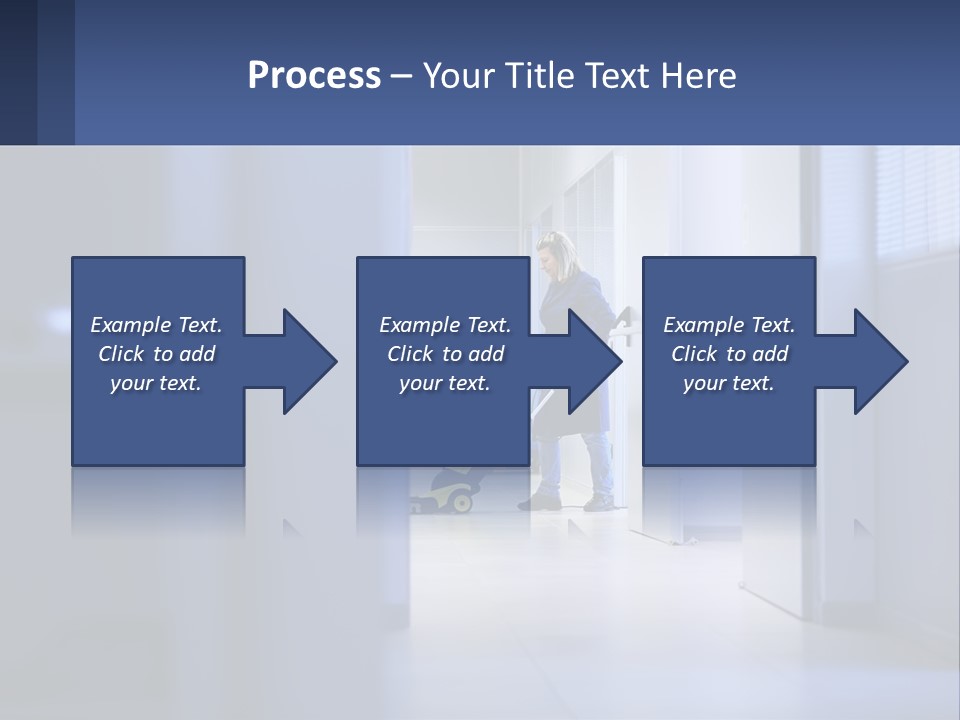 Planet Grey Illustration PowerPoint Template