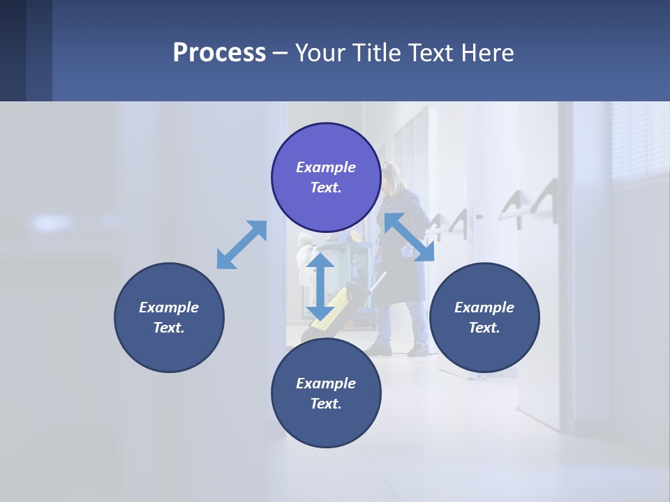 Planet Grey Illustration PowerPoint Template