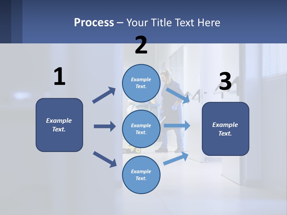 Planet Grey Illustration PowerPoint Template