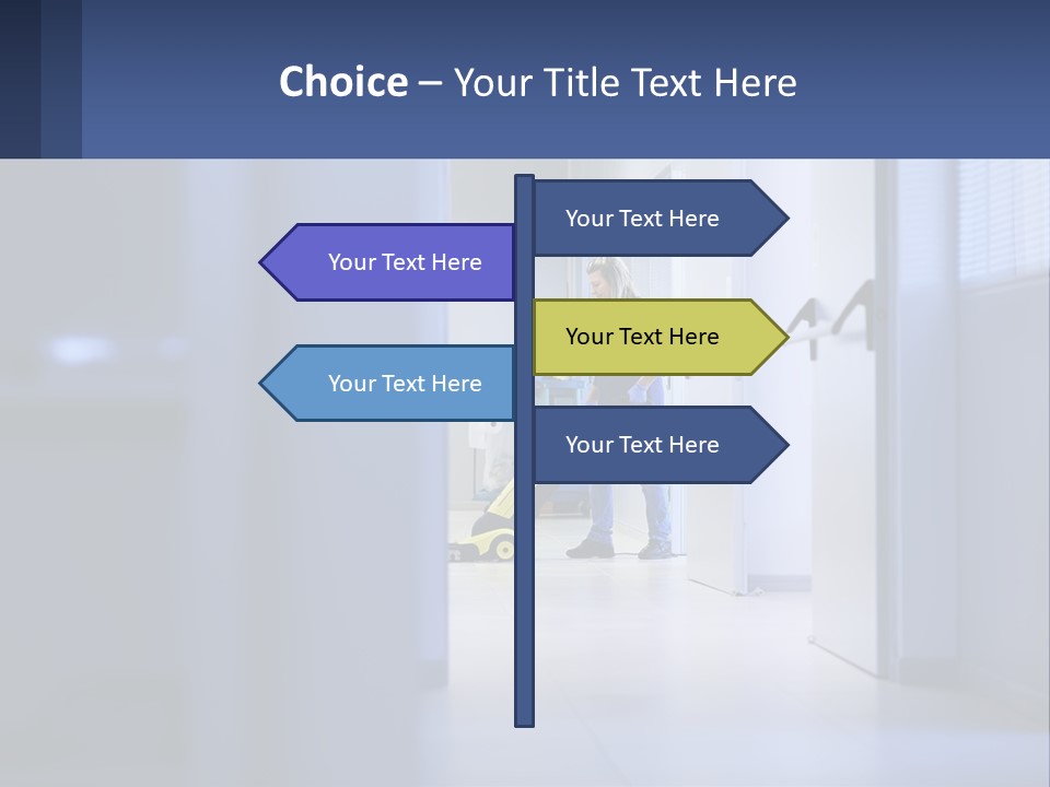 Planet Grey Illustration PowerPoint Template
