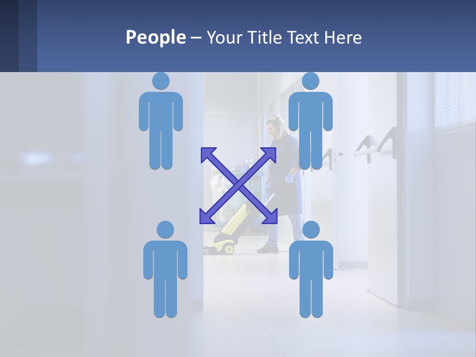 Planet Grey Illustration PowerPoint Template