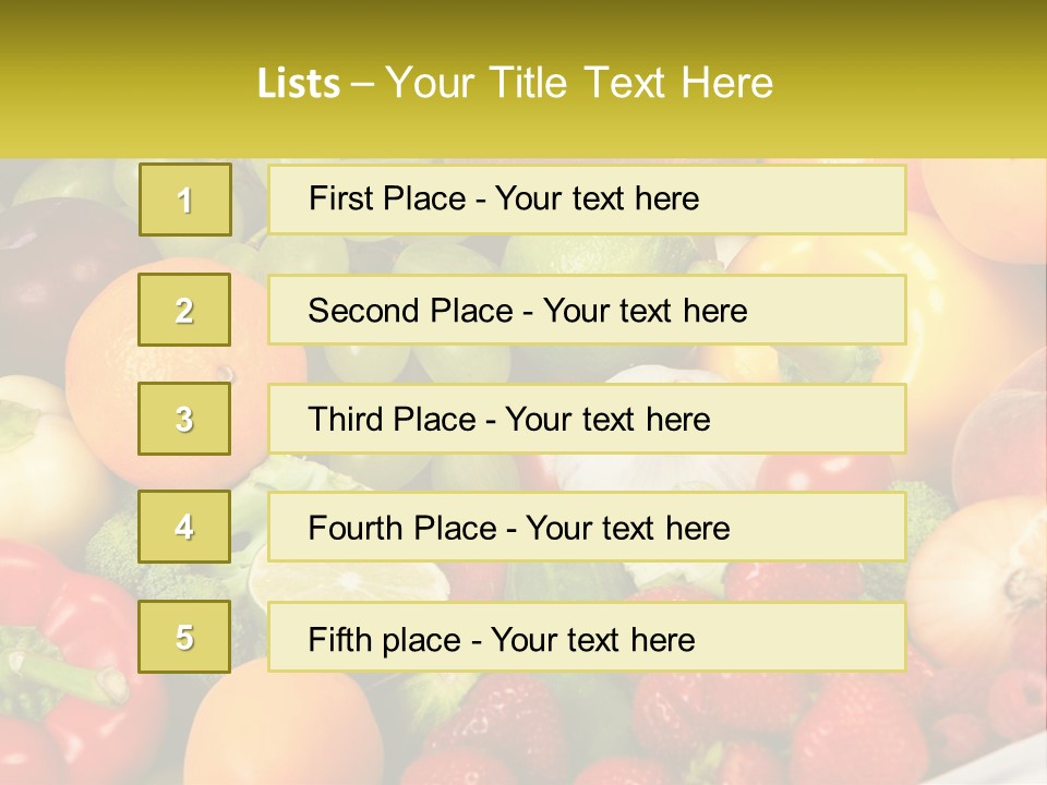 Town Global Render PowerPoint Template