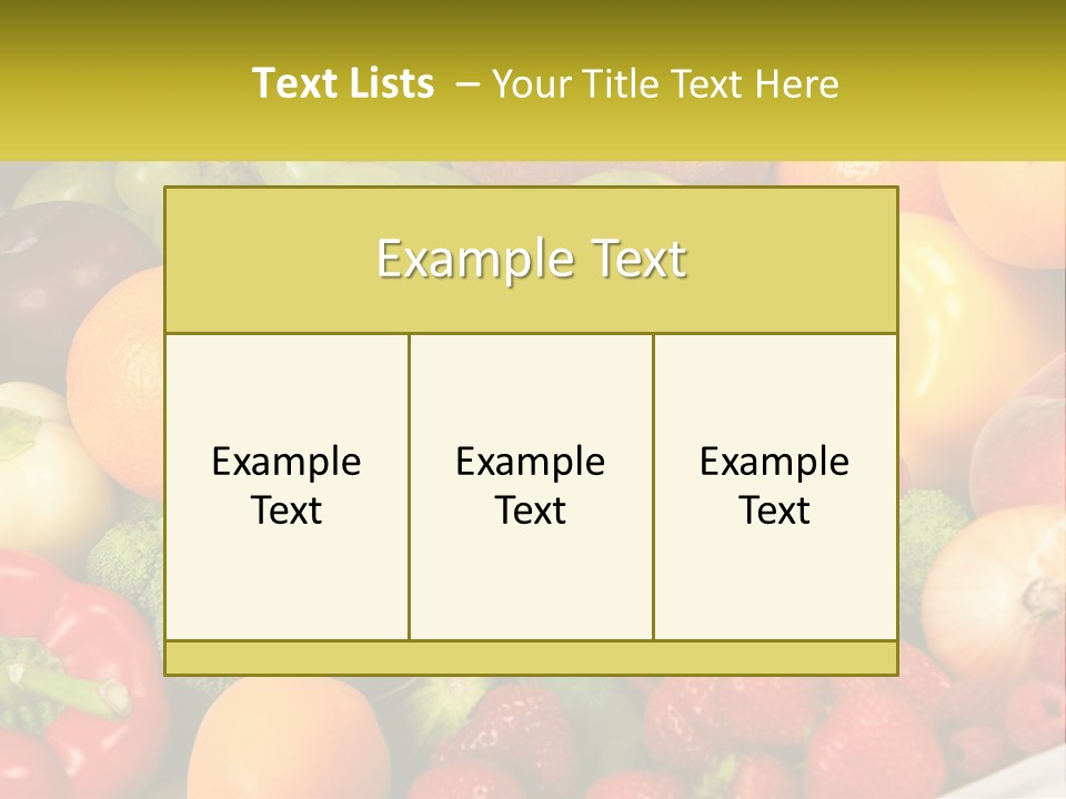 Town Global Render PowerPoint Template